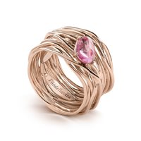 Anello Rubinia Donna Luce in Oro rosa Zaffiro AN125RZR - AN125RZR